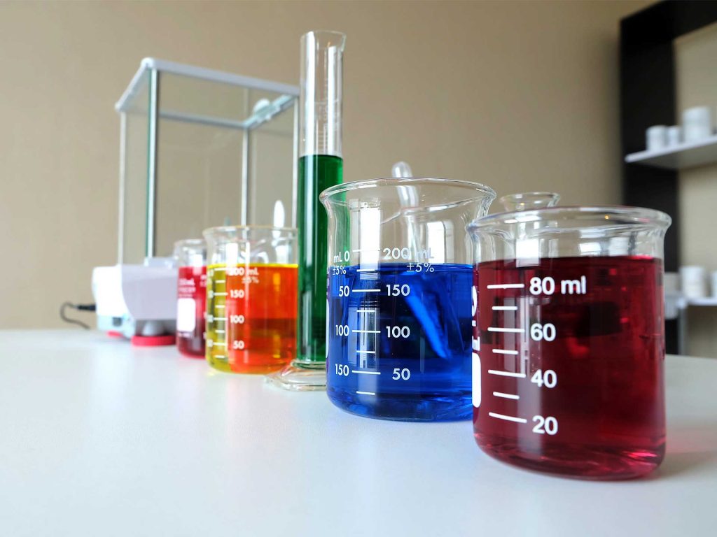 Research and Innovation Chemistry Beakers